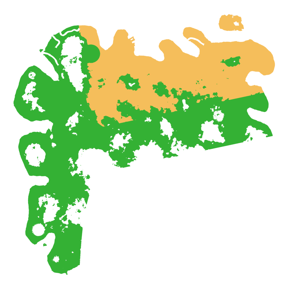 Biome Rust Map: Procedural Map, Size: 4250, Seed: 9858489