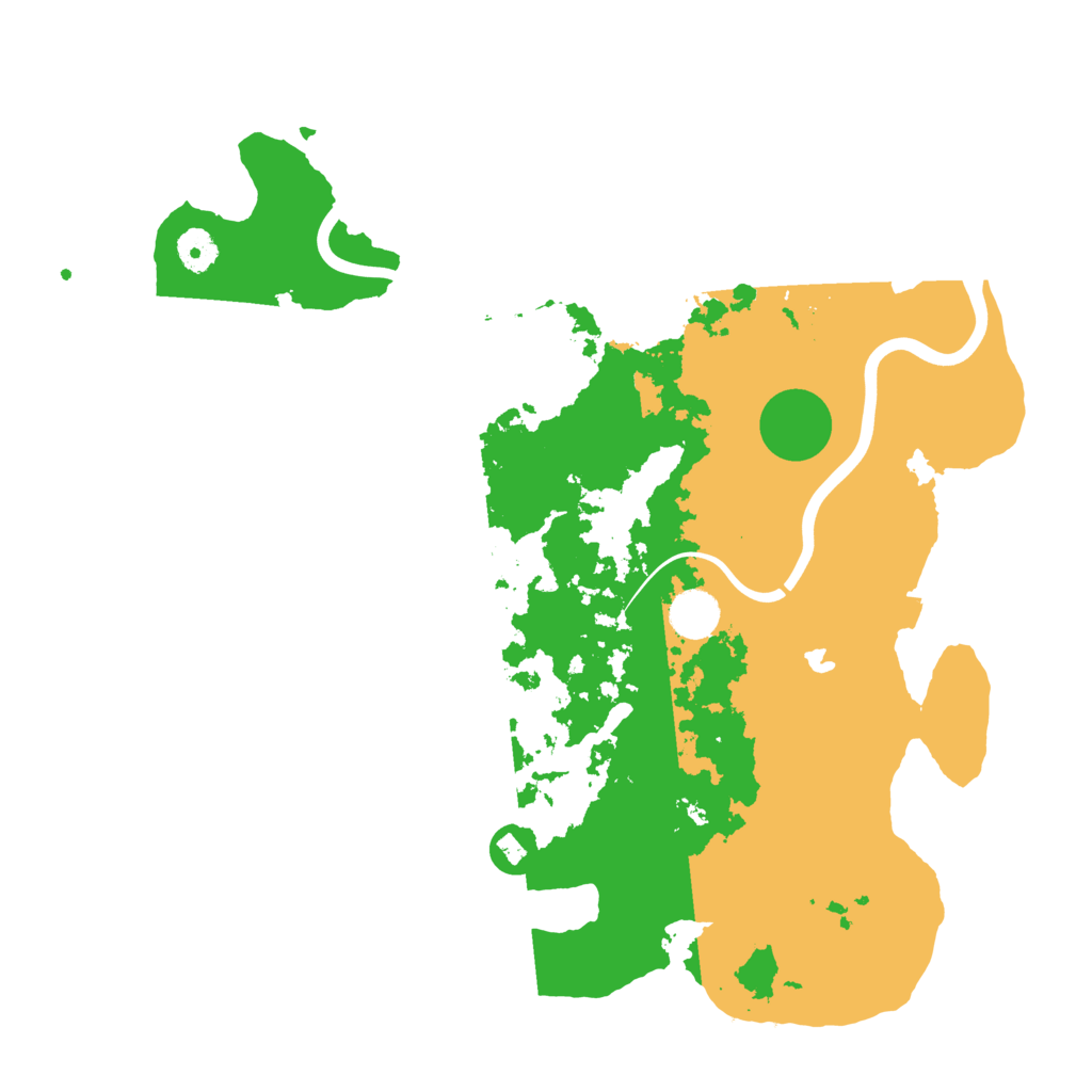 Biome Rust Map: Procedural Map, Size: 4000, Seed: 499621859