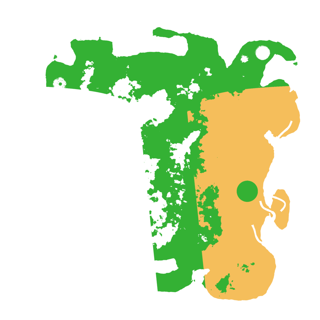 Biome Rust Map: Procedural Map, Size: 4000, Seed: 499621859