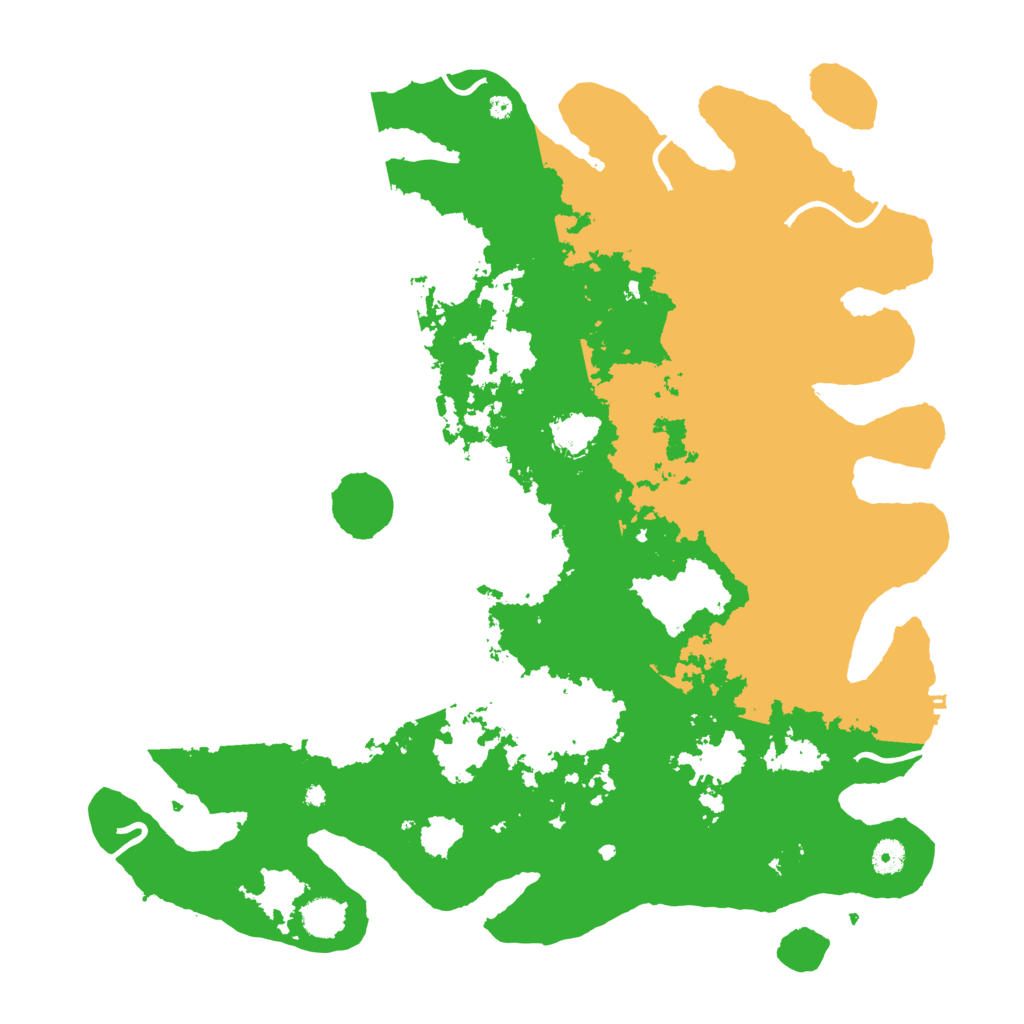 Biome Rust Map: Procedural Map, Size: 4500, Seed: 1263102911