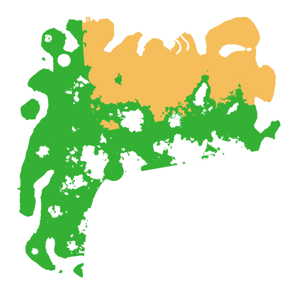 Biome Rust Map: Procedural Map, Size: 4200, Seed: 937058577