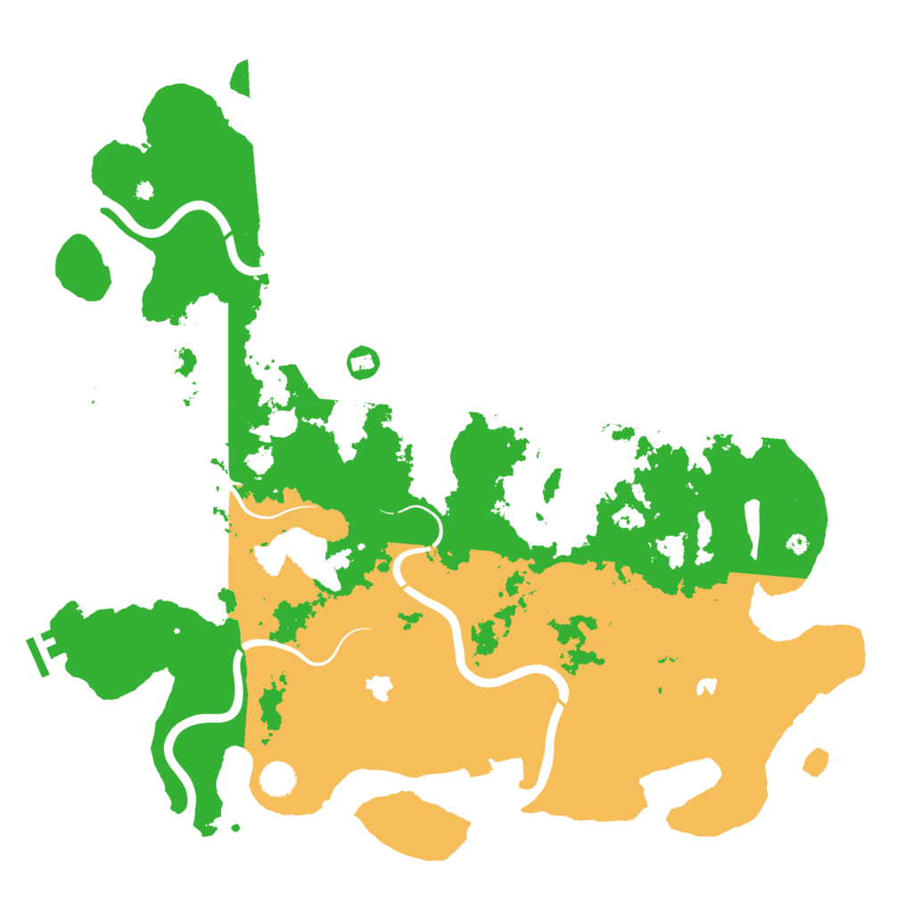 Biome Rust Map: Procedural Map, Size: 4500, Seed: 6012023