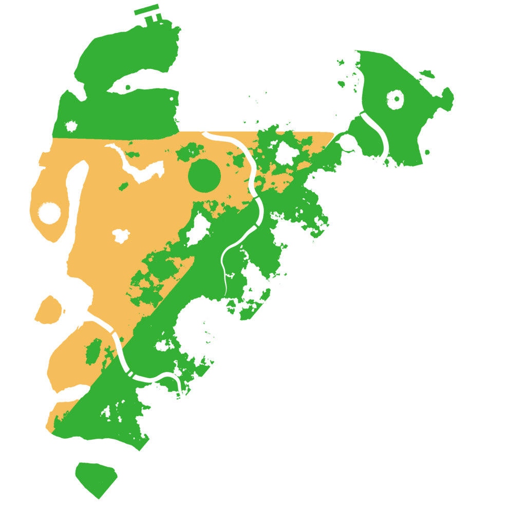 Biome Rust Map: Procedural Map, Size: 4250, Seed: 1439157072