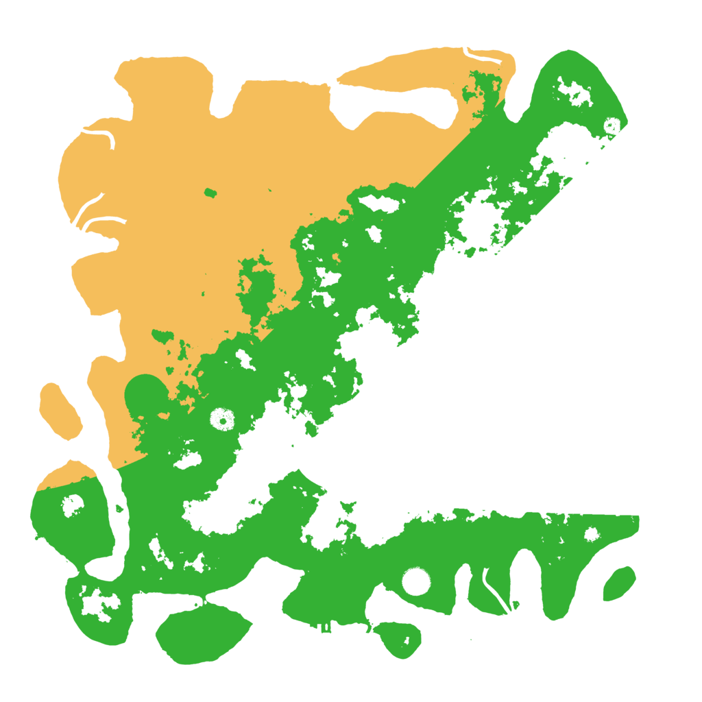 Biome Rust Map: Procedural Map, Size: 4400, Seed: 27439286