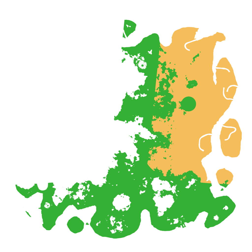 Biome Rust Map: Procedural Map, Size: 4500, Seed: 1951210361