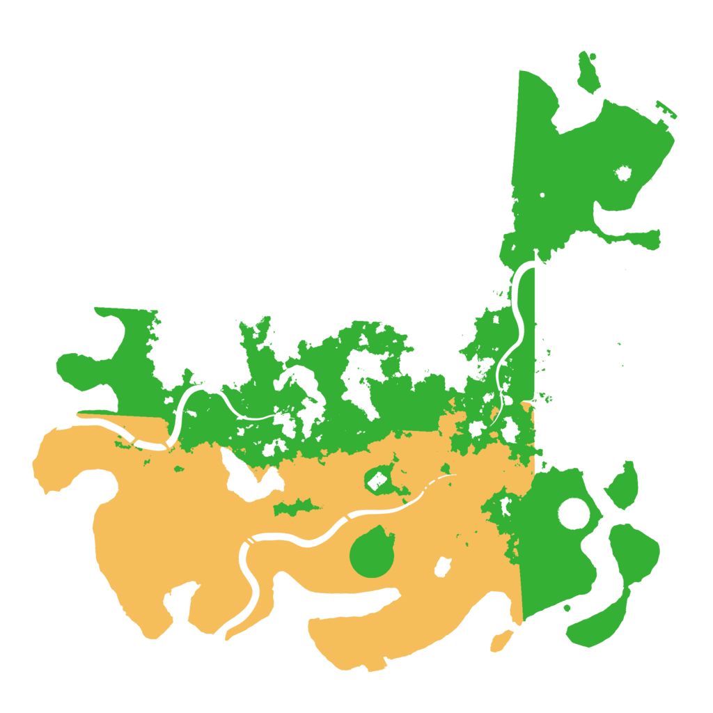 Biome Rust Map: Procedural Map, Size: 4250, Seed: 2143475731