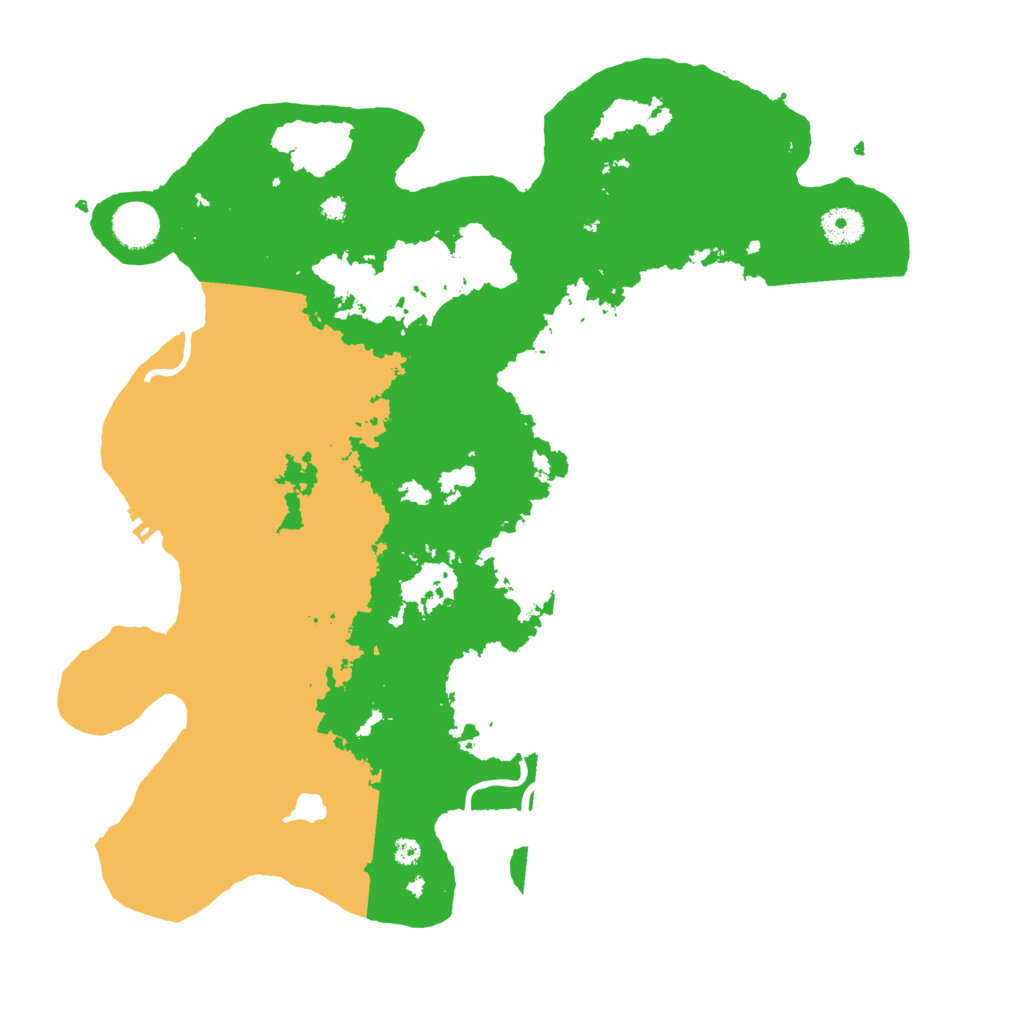 Biome Rust Map: Procedural Map, Size: 3850, Seed: 66801351