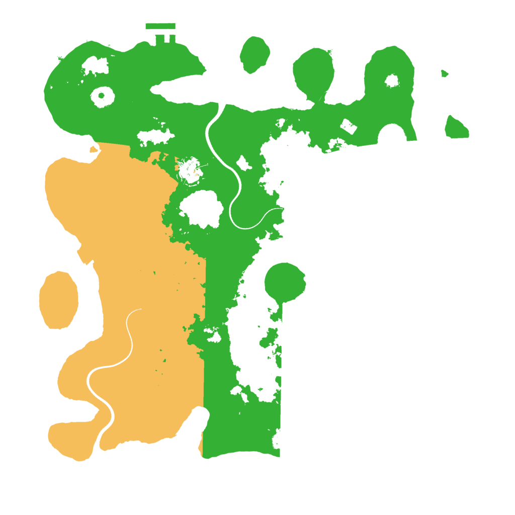 Biome Rust Map: Procedural Map, Size: 3500, Seed: 1725103555