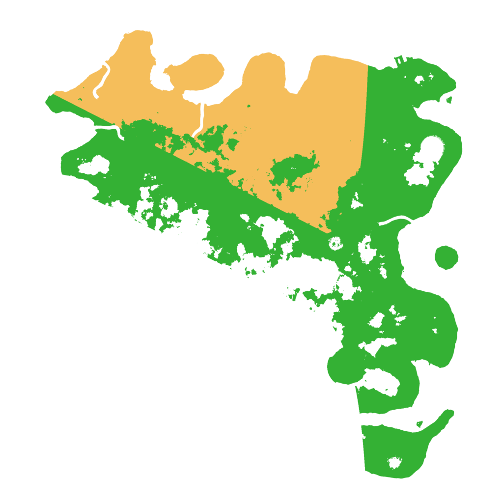 Biome Rust Map: Procedural Map, Size: 3800, Seed: 442052984