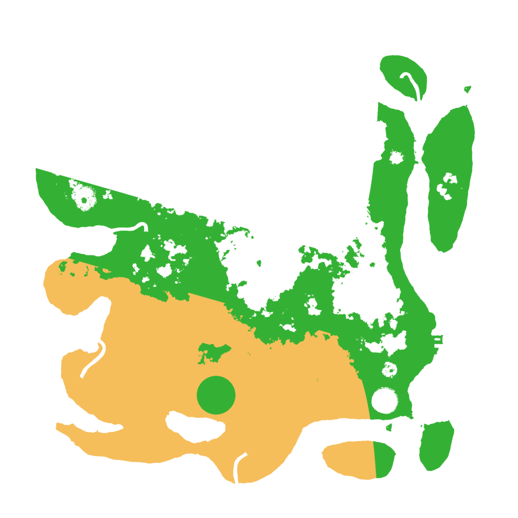 Biome Rust Map: Procedural Map, Size: 3550, Seed: 59215283