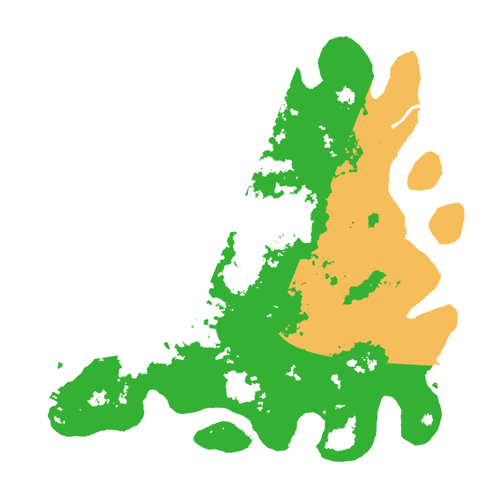 Biome Rust Map: Procedural Map, Size: 4100, Seed: 3495861