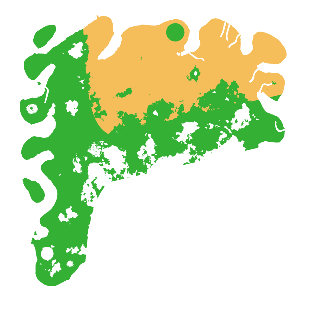 Biome Rust Map: Procedural Map, Size: 4500, Seed: 823454049