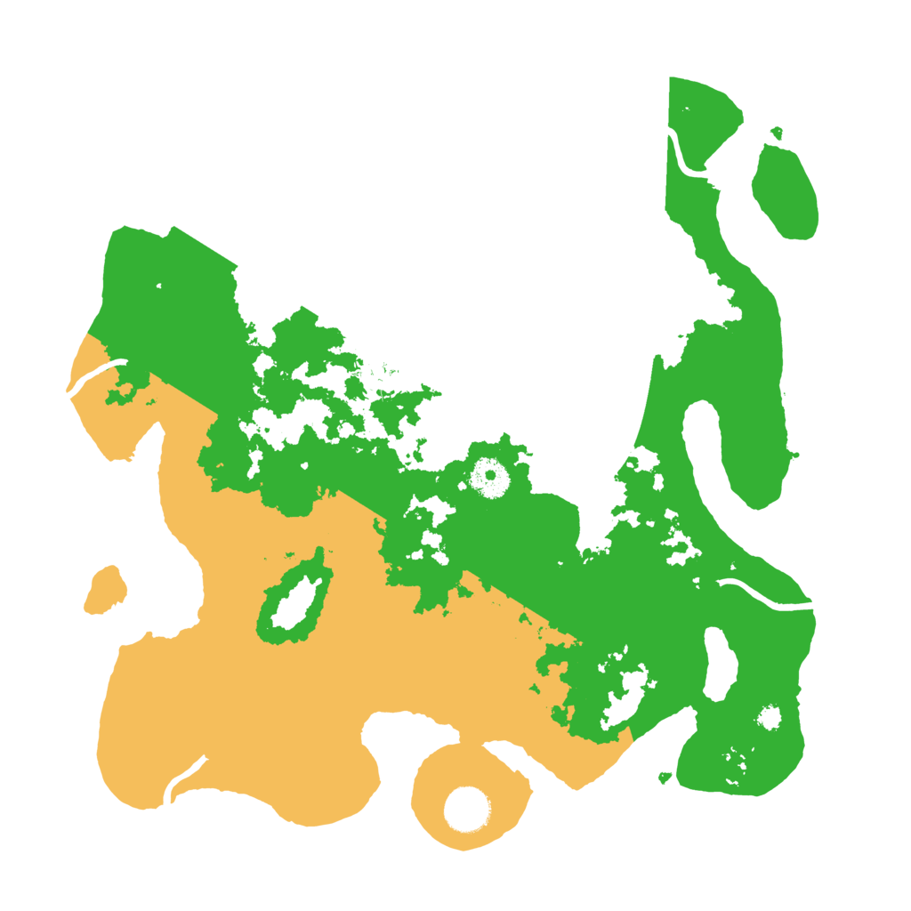 Biome Rust Map: Procedural Map, Size: 3500, Seed: 719272063
