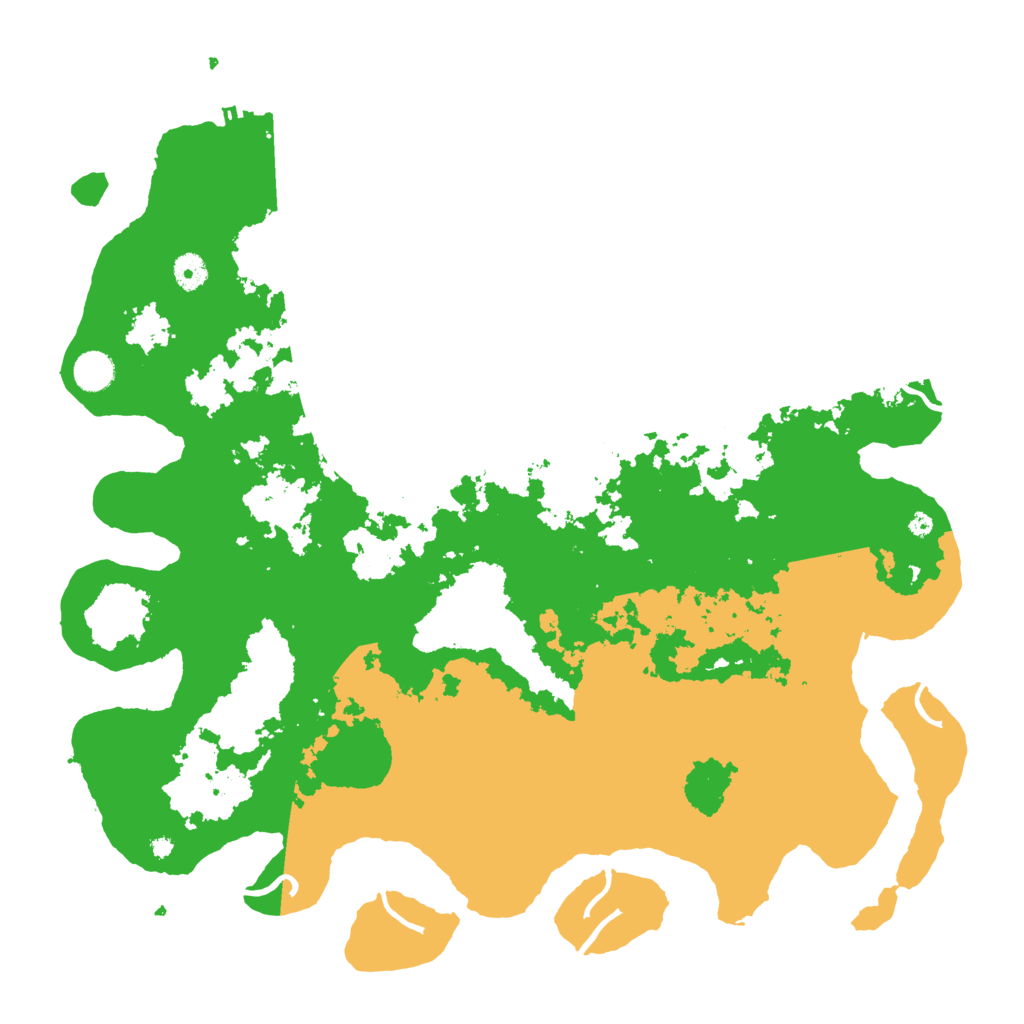 Biome Rust Map: Procedural Map, Size: 4444, Seed: 1704271416