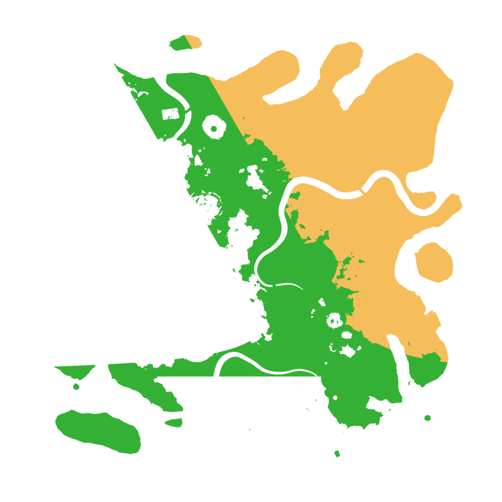 Biome Rust Map: Procedural Map, Size: 3250, Seed: 978286249