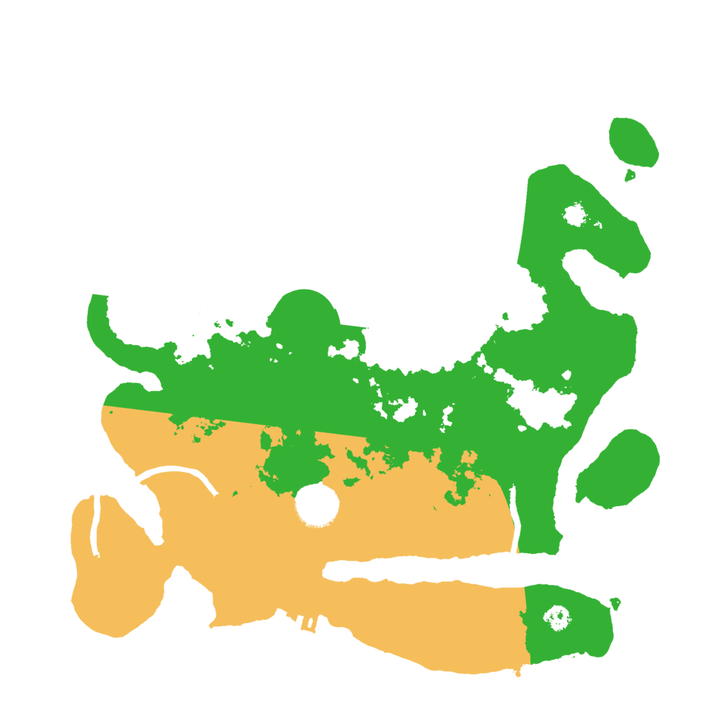 Biome Rust Map: Procedural Map, Size: 3000, Seed: 159808703