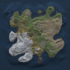 Thumbnail Rust Map: Procedural Map, Size: 2700, Seed: 2088011942, 12 Monuments