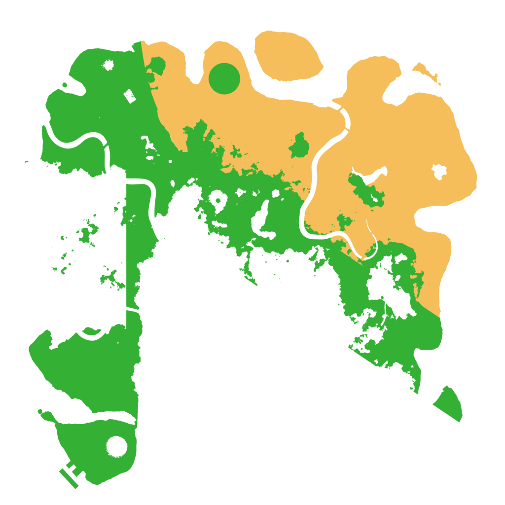 Biome Rust Map: Procedural Map, Size: 4250, Seed: 1776526225