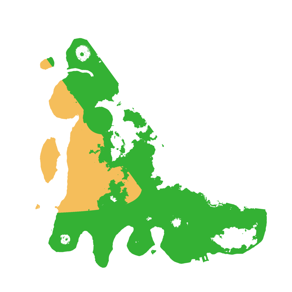 Biome Rust Map: Procedural Map, Size: 3000, Seed: 1275912612