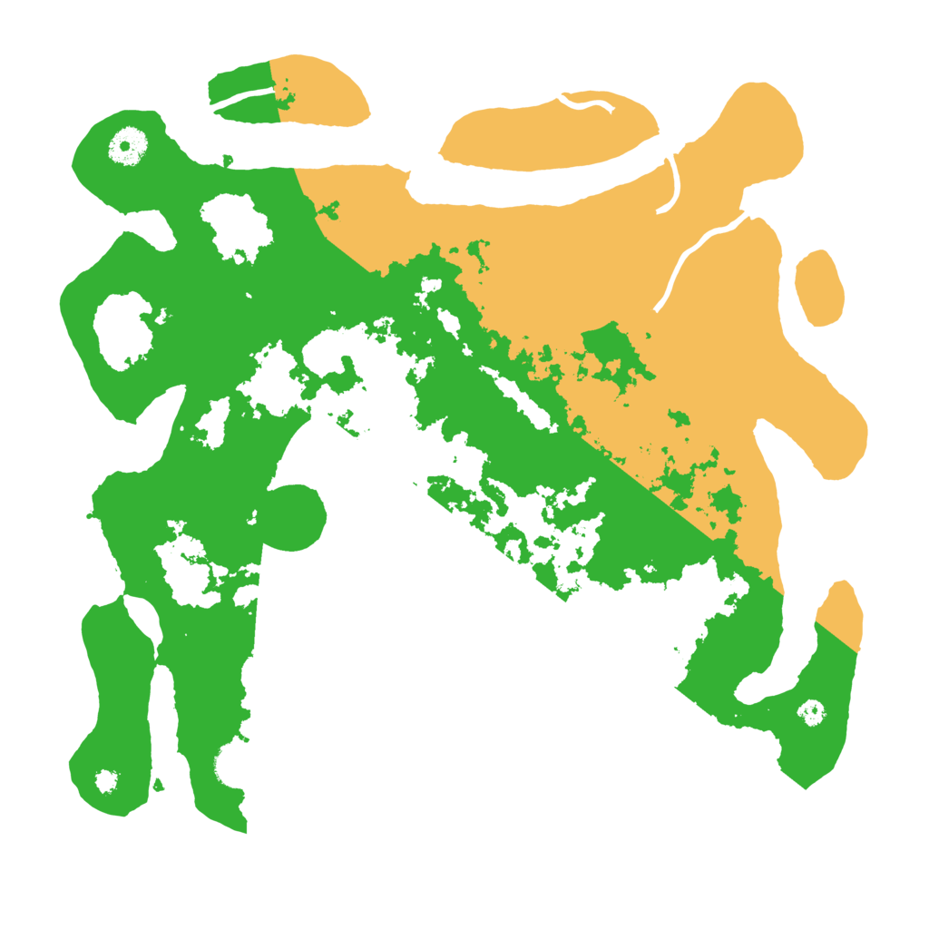 Biome Rust Map: Procedural Map, Size: 3700, Seed: 34556832