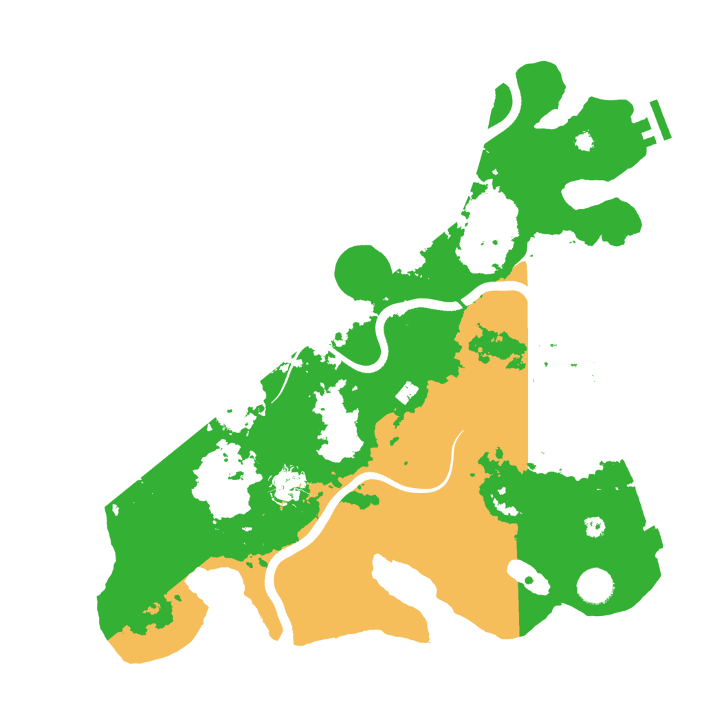 Biome Rust Map: Procedural Map, Size: 3450, Seed: 11897835
