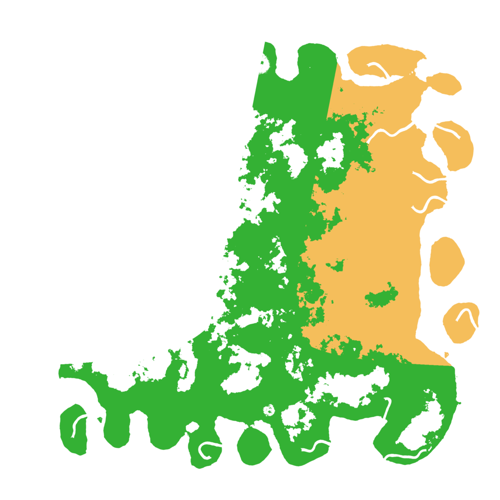 Biome Rust Map: Procedural Map, Size: 4500, Seed: 1488511953