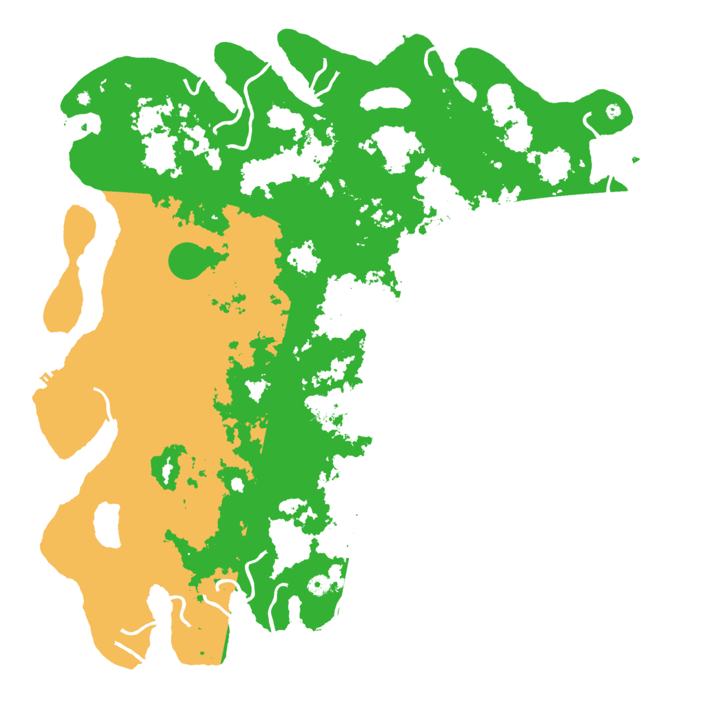 Biome Rust Map: Procedural Map, Size: 5000, Seed: 30623