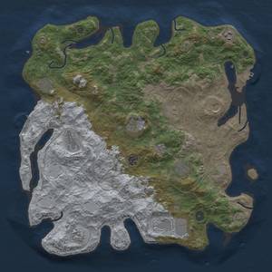 Thumbnail Rust Map: Procedural Map, Size: 4250, Seed: 1779231761, 19 Monuments