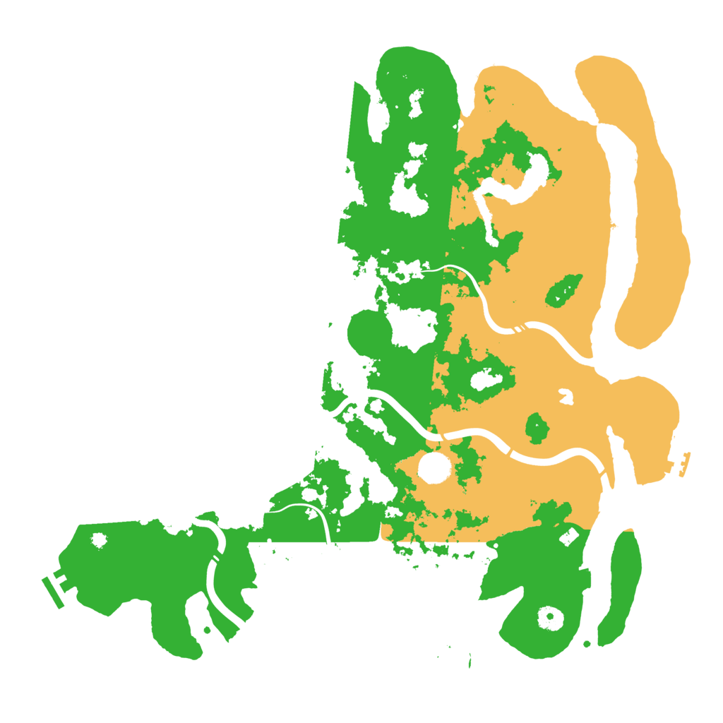 Biome Rust Map: Procedural Map, Size: 4250, Seed: 12642133