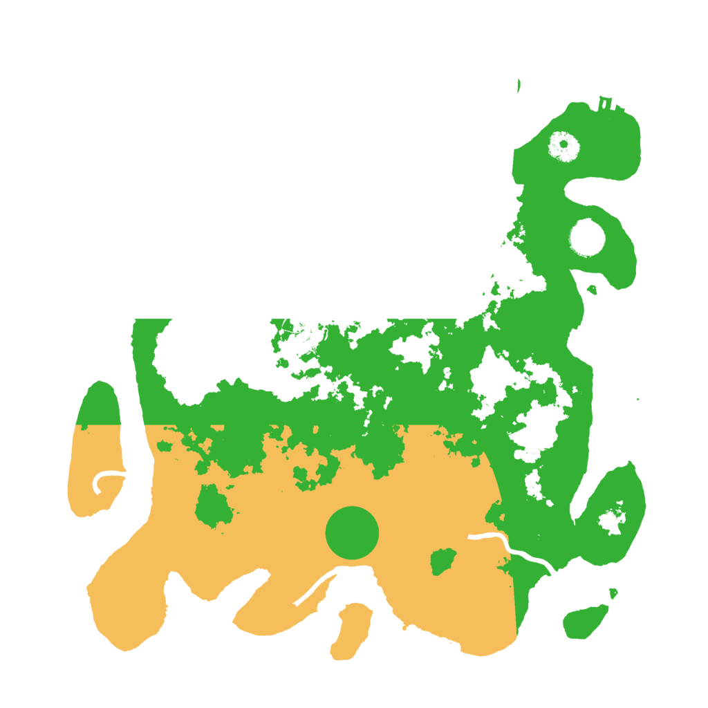 Biome Rust Map: Procedural Map, Size: 3500, Seed: 1409167795