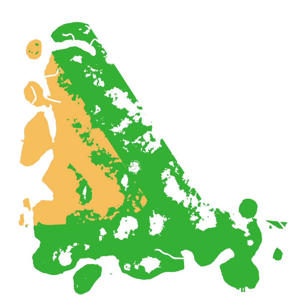 Biome Rust Map: Procedural Map, Size: 4500, Seed: 725894594