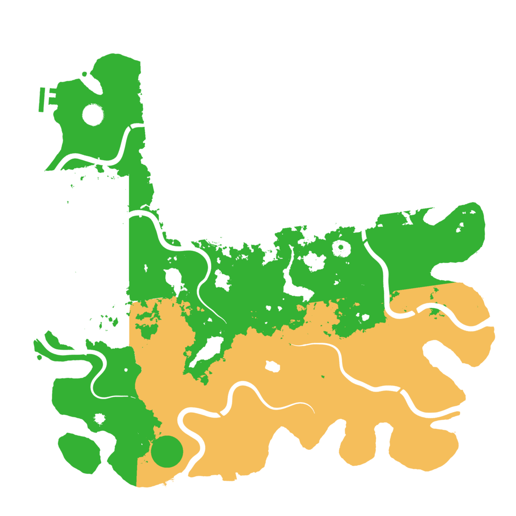 Biome Rust Map: Procedural Map, Size: 4250, Seed: 1245344379