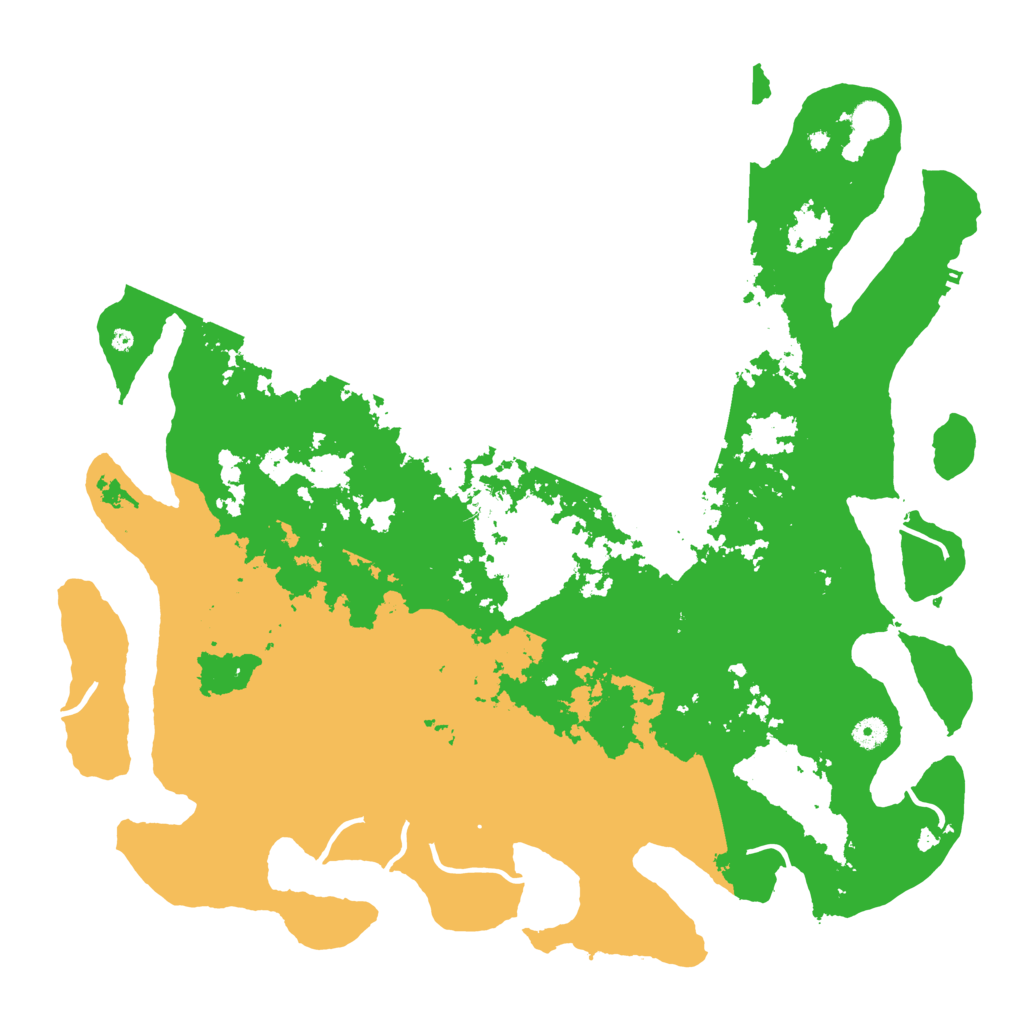 Biome Rust Map: Procedural Map, Size: 4750, Seed: 20623
