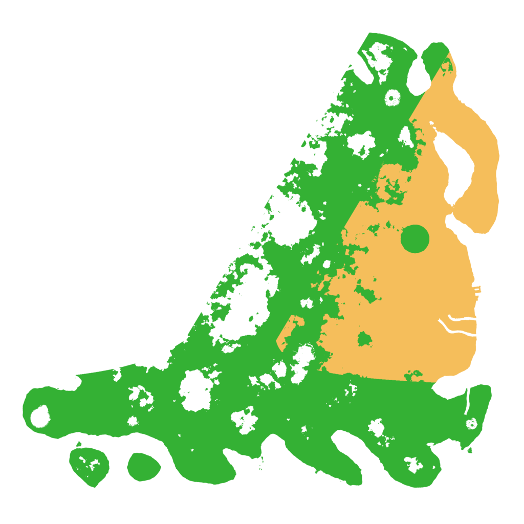 Biome Rust Map: Procedural Map, Size: 4850, Seed: 2118374586