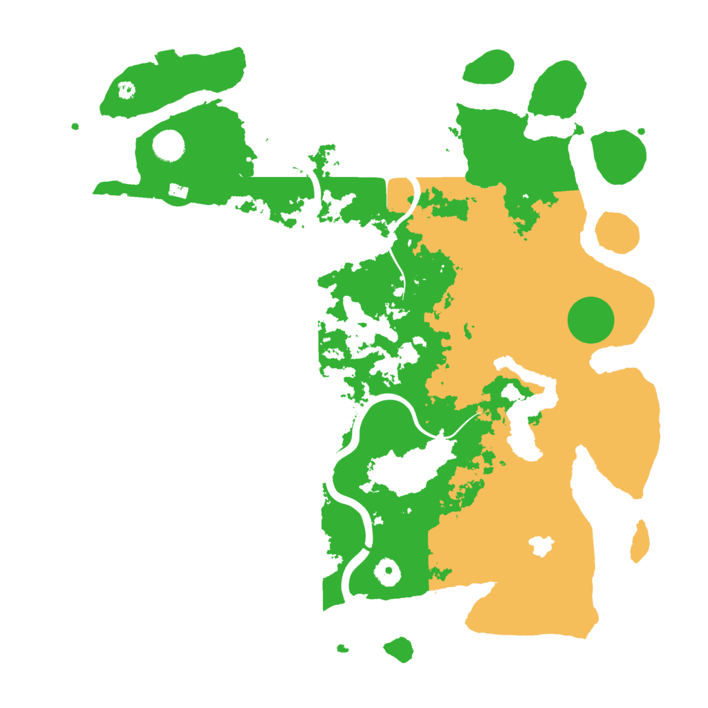 Biome Rust Map: Procedural Map, Size: 4000, Seed: 1024206843