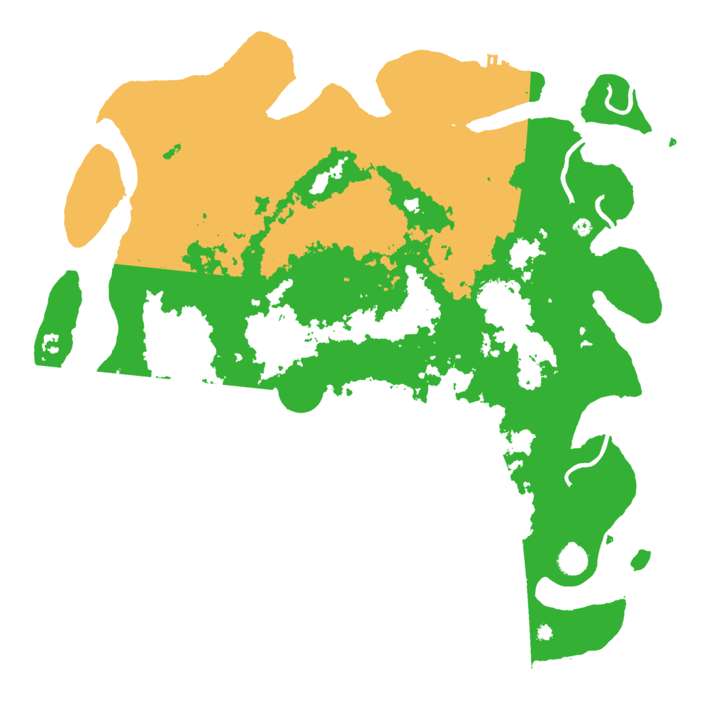 Biome Rust Map: Procedural Map, Size: 4250, Seed: 15356