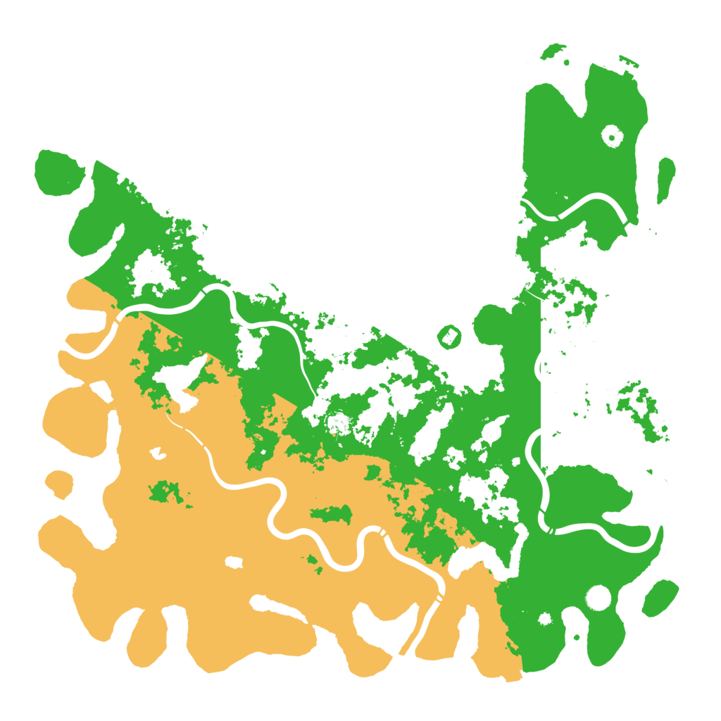 Biome Rust Map: Procedural Map, Size: 5000, Seed: 1476038611