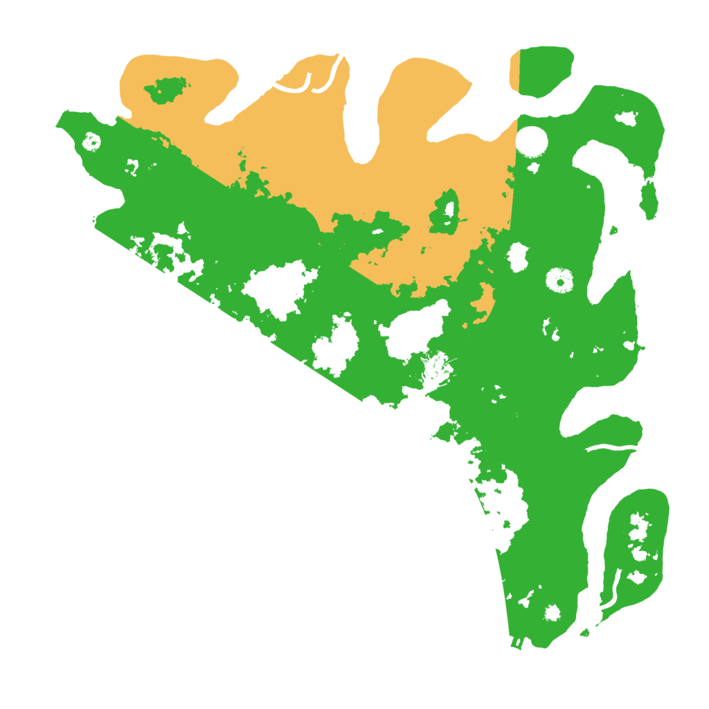 Biome Rust Map: Procedural Map, Size: 4000, Seed: 87682981