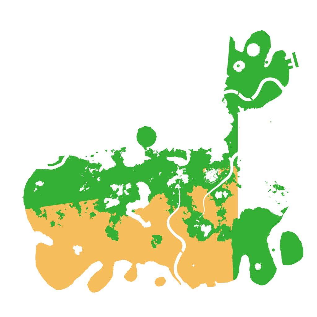 Biome Rust Map: Procedural Map, Size: 4250, Seed: 10247693