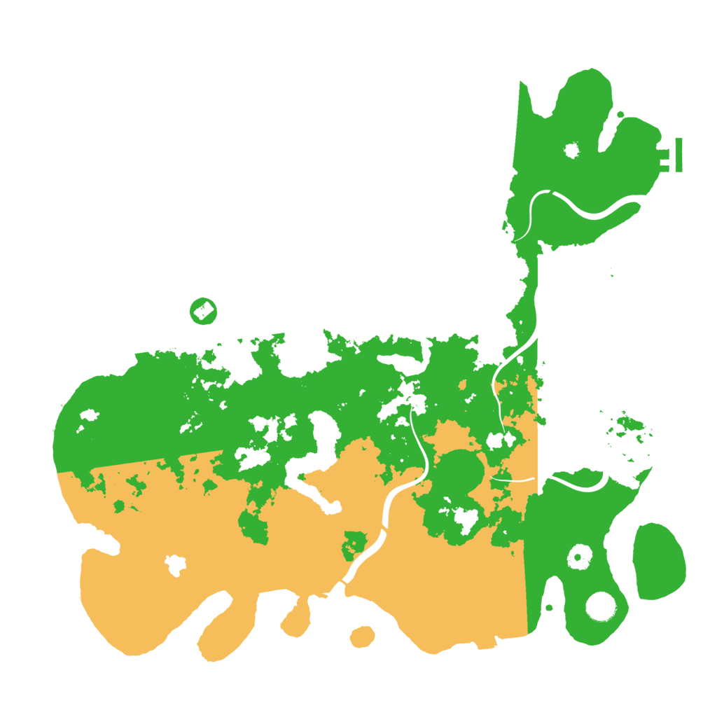 Biome Rust Map: Procedural Map, Size: 4250, Seed: 10247693