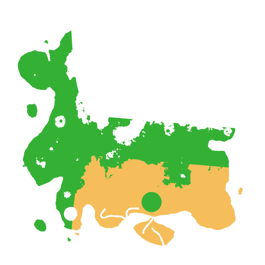 Biome Rust Map: Procedural Map, Size: 3500, Seed: 6012023