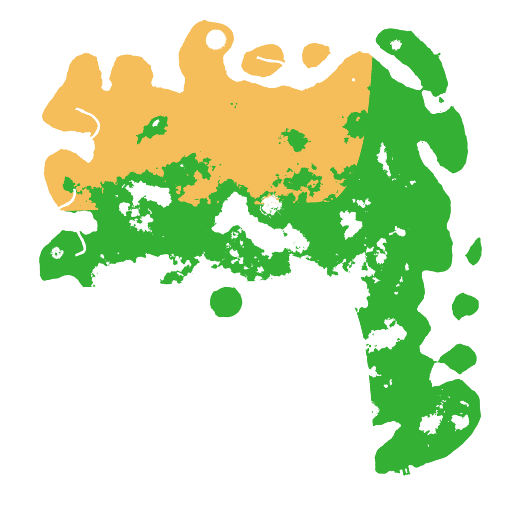 Biome Rust Map: Procedural Map, Size: 4500, Seed: 1096362413