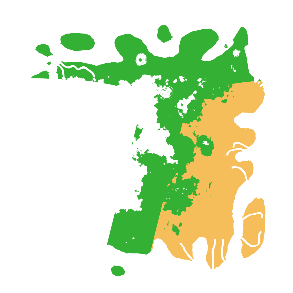 Biome Rust Map: Procedural Map, Size: 3750, Seed: 97405581