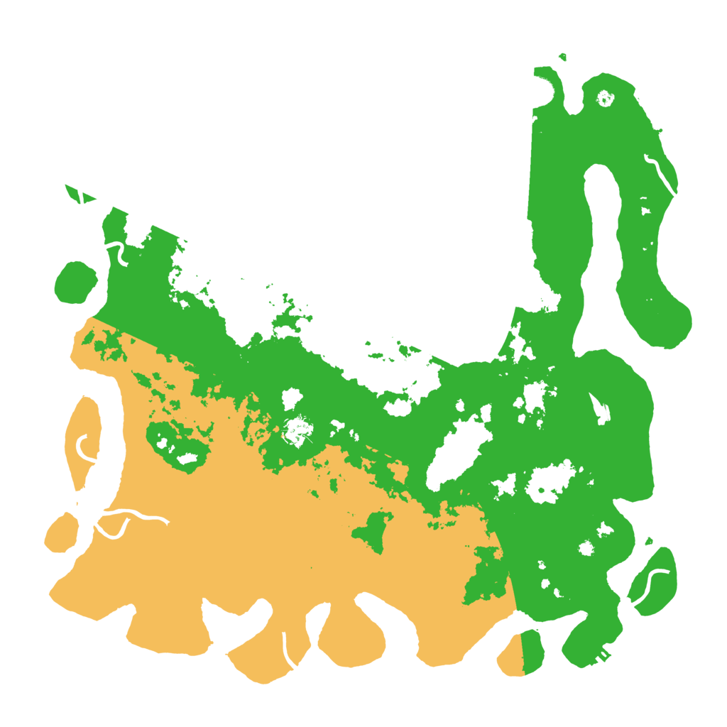 Biome Rust Map: Procedural Map, Size: 4495, Seed: 96056459