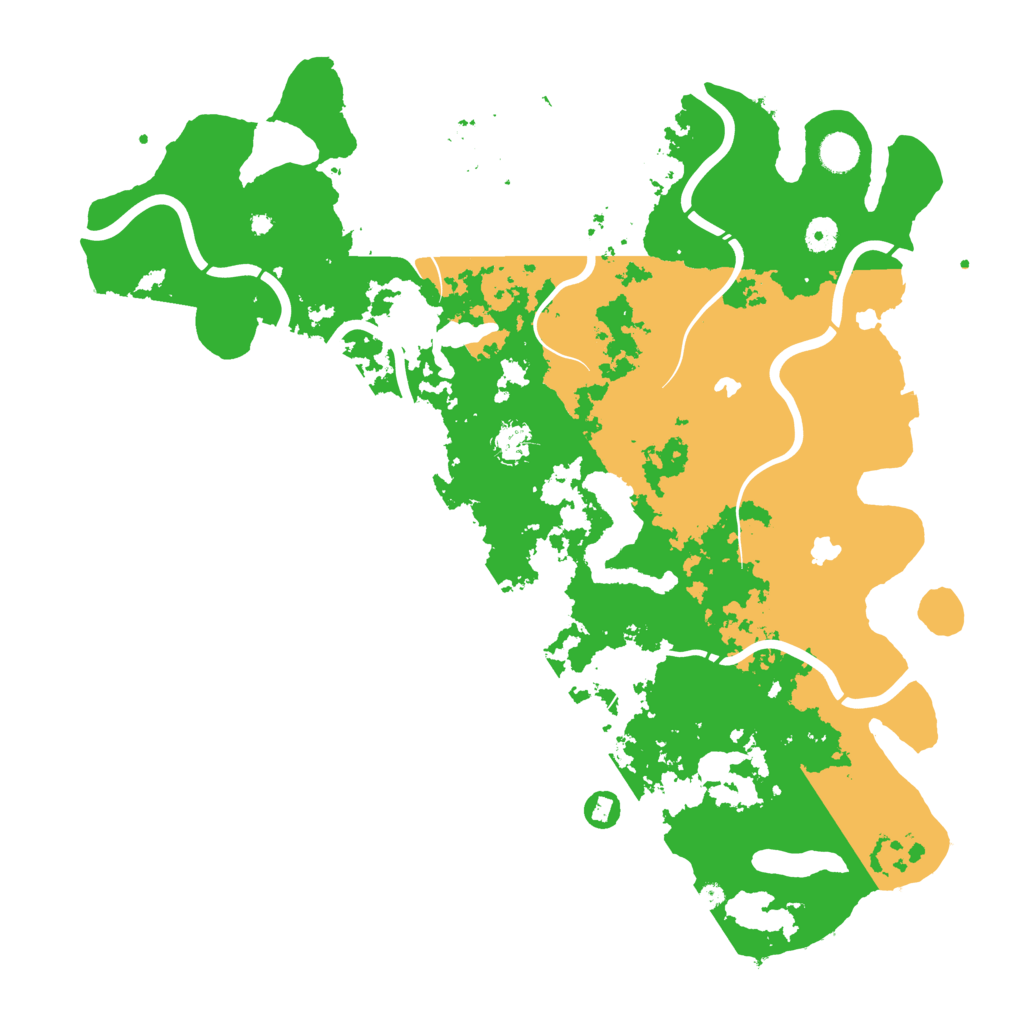 Biome Rust Map: Procedural Map, Size: 4500, Seed: 60123