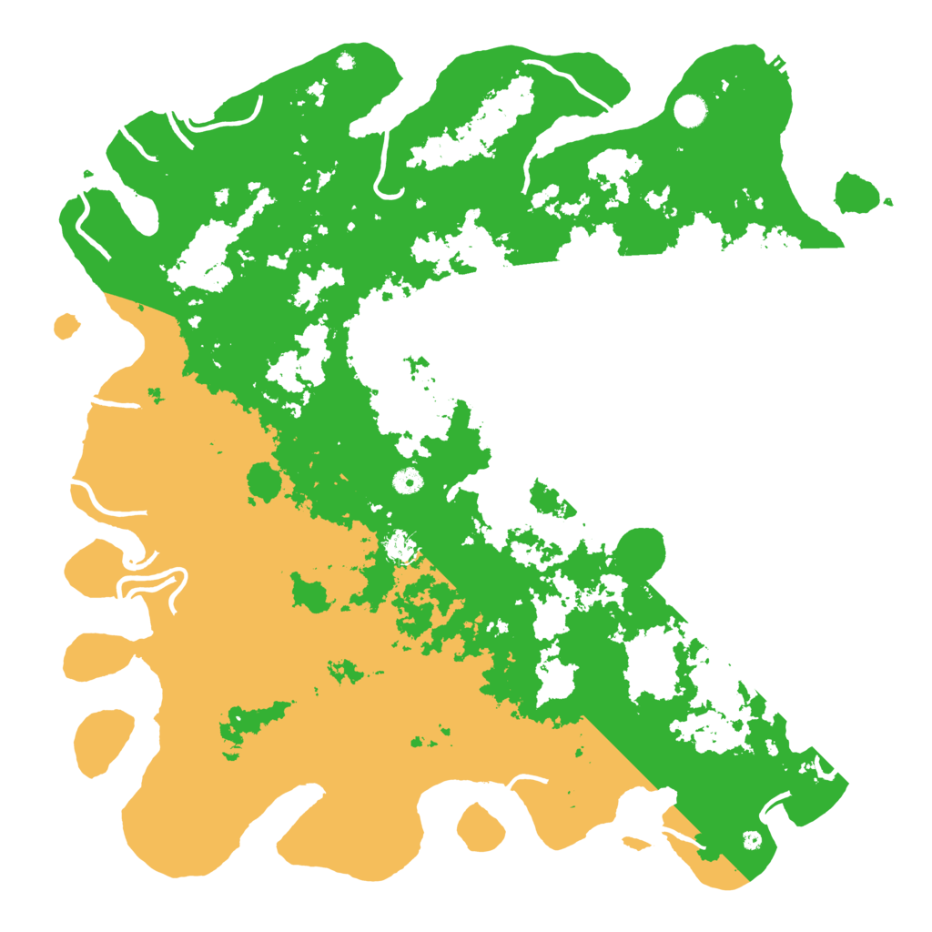 Biome Rust Map: Procedural Map, Size: 5000, Seed: 39257564