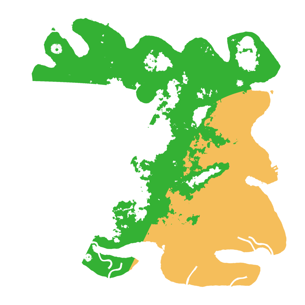 Biome Rust Map: Procedural Map, Size: 4250, Seed: 1378305387