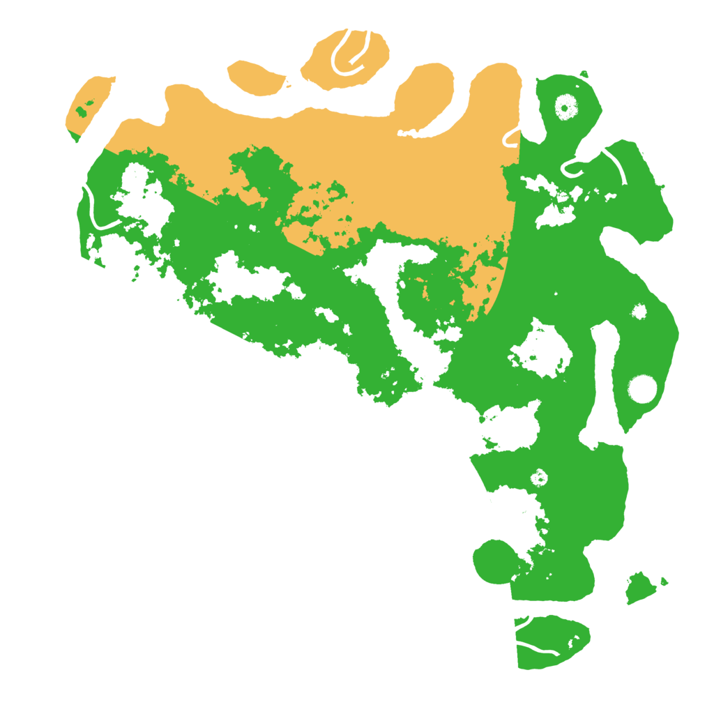 Biome Rust Map: Procedural Map, Size: 4400, Seed: 20075756