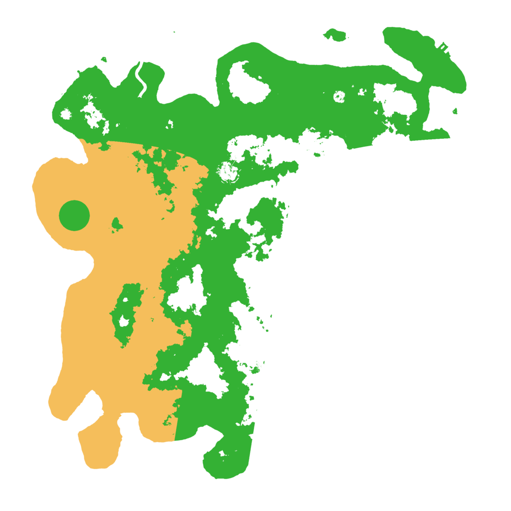 Biome Rust Map: Procedural Map, Size: 4400, Seed: 11765982
