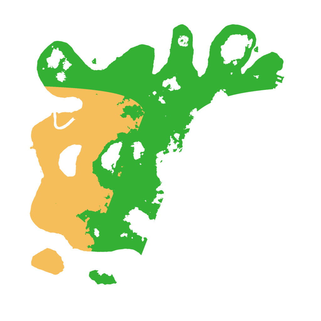 Biome Rust Map: Procedural Map, Size: 3000, Seed: 342344